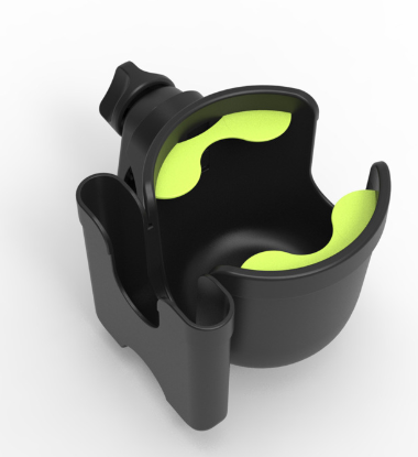 ABS Luxury Multi-function Car Water Cup Holder - Orange Light Future Model TBJ581901-101